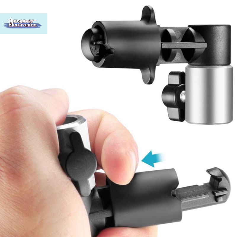 【1PC Photo Video Photography S - مراجعة Reflector Arm Clamp وسعره