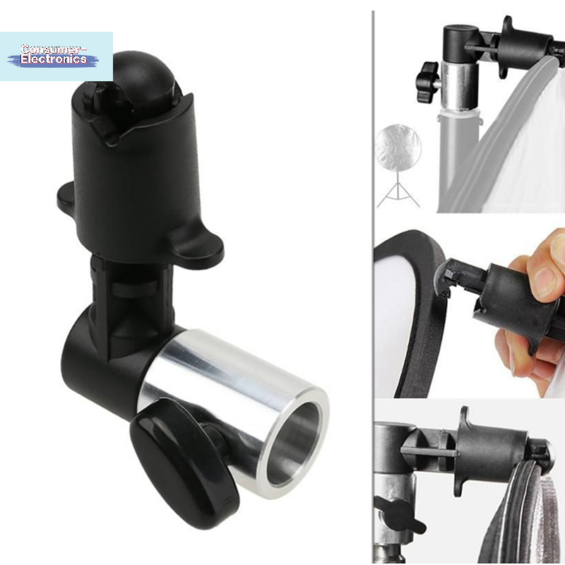 【1PC Photo Video Photography S - مراجعة Reflector Arm Clamp وسعره
